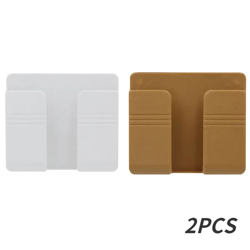 Transform Your Space with Our Stylish Multifunctional Wall-Mounted Storage Organizer - Perfect for Remotes and Mobile Devices!