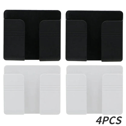 Transform Your Space with Our Stylish Multifunctional Wall-Mounted Storage Organizer - Perfect for Remotes and Mobile Devices!