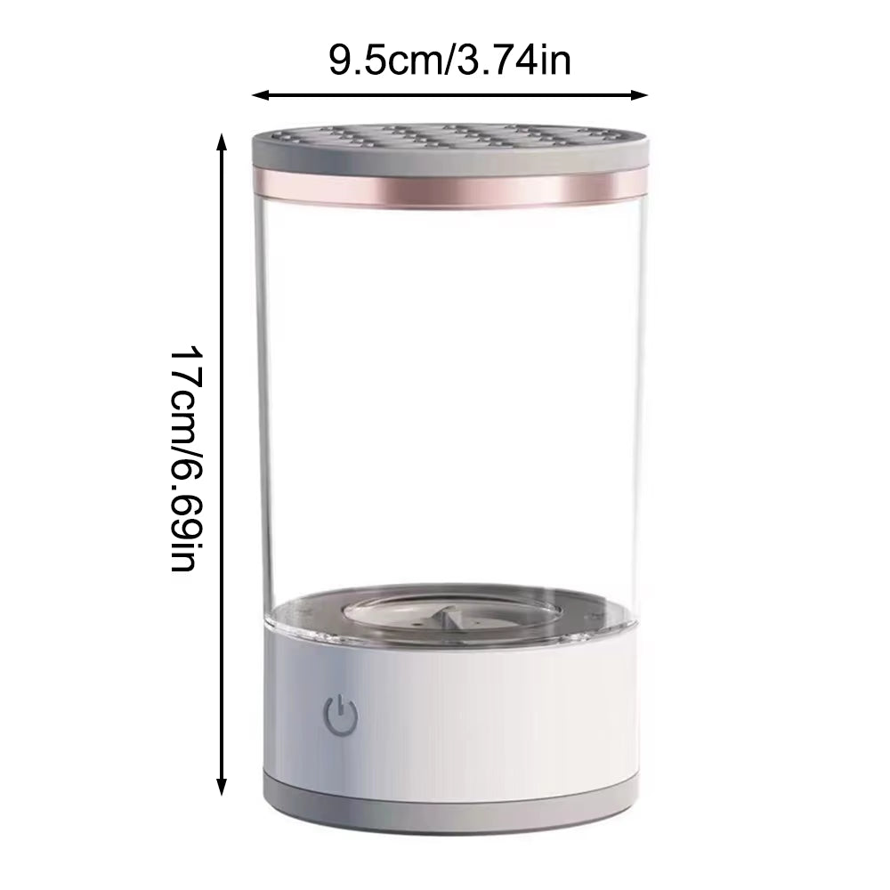 Transform Your Makeup Routine with the Automatic Rotating Makeup Brush Cleaner - Effortless One-Click Deep Cleaning for All Brush Types