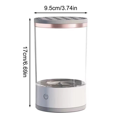 Transform Your Makeup Routine with the Automatic Rotating Makeup Brush Cleaner - Effortless One-Click Deep Cleaning for All Brush Types