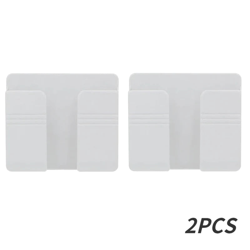 Transform Your Space with Our Stylish Multifunctional Wall-Mounted Storage Organizer - Perfect for Remotes and Mobile Devices!