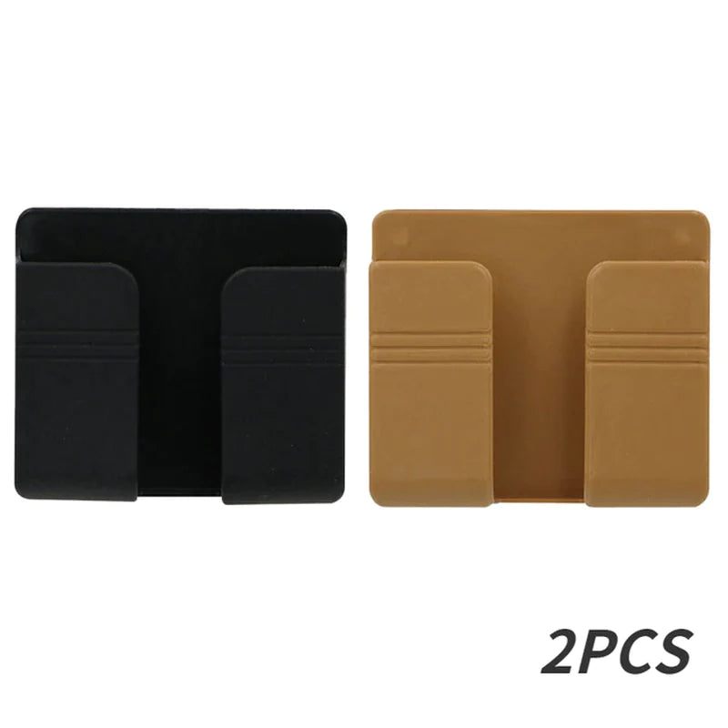 Transform Your Space with Our Stylish Multifunctional Wall-Mounted Storage Organizer - Perfect for Remotes and Mobile Devices!