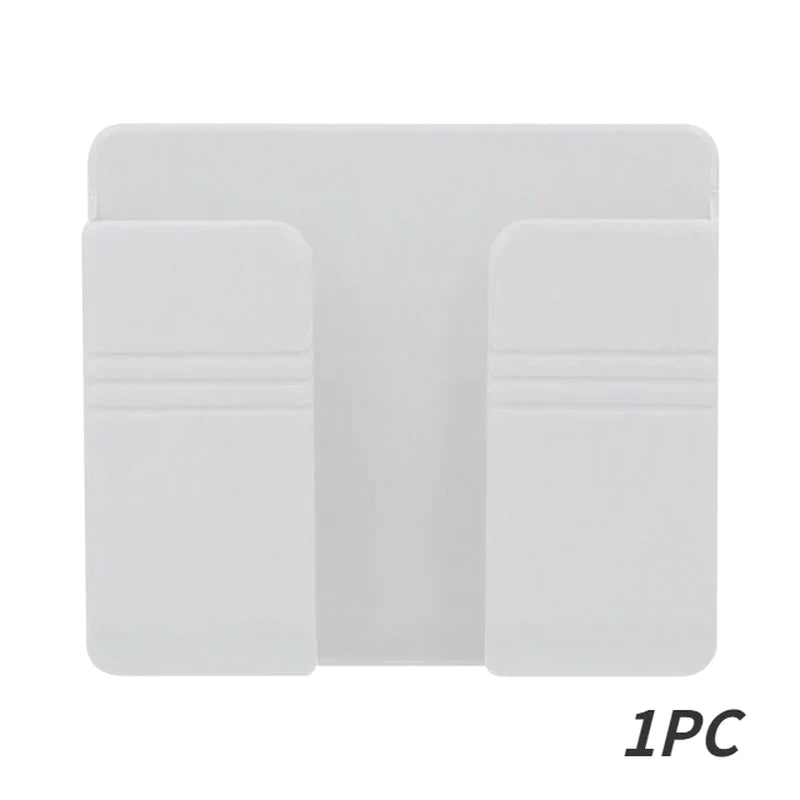 Transform Your Space with Our Stylish Multifunctional Wall-Mounted Storage Organizer - Perfect for Remotes and Mobile Devices!