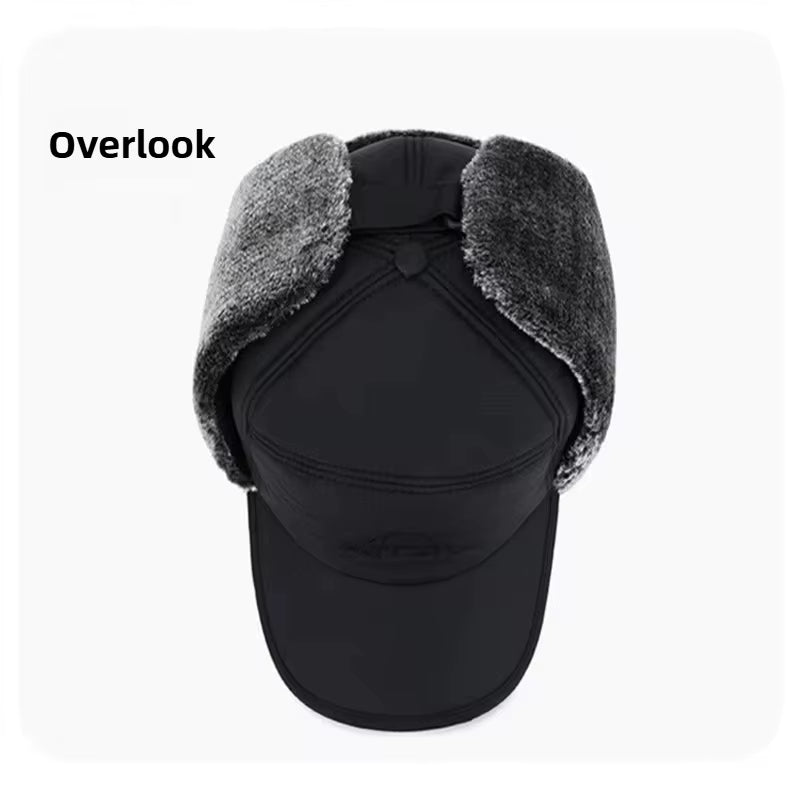 2025 Winter Thickened Faux Fur Baseball Hat for Men and Women - Ideal for Cycling, Skiing, and Outdoor Activities in Extreme Cold